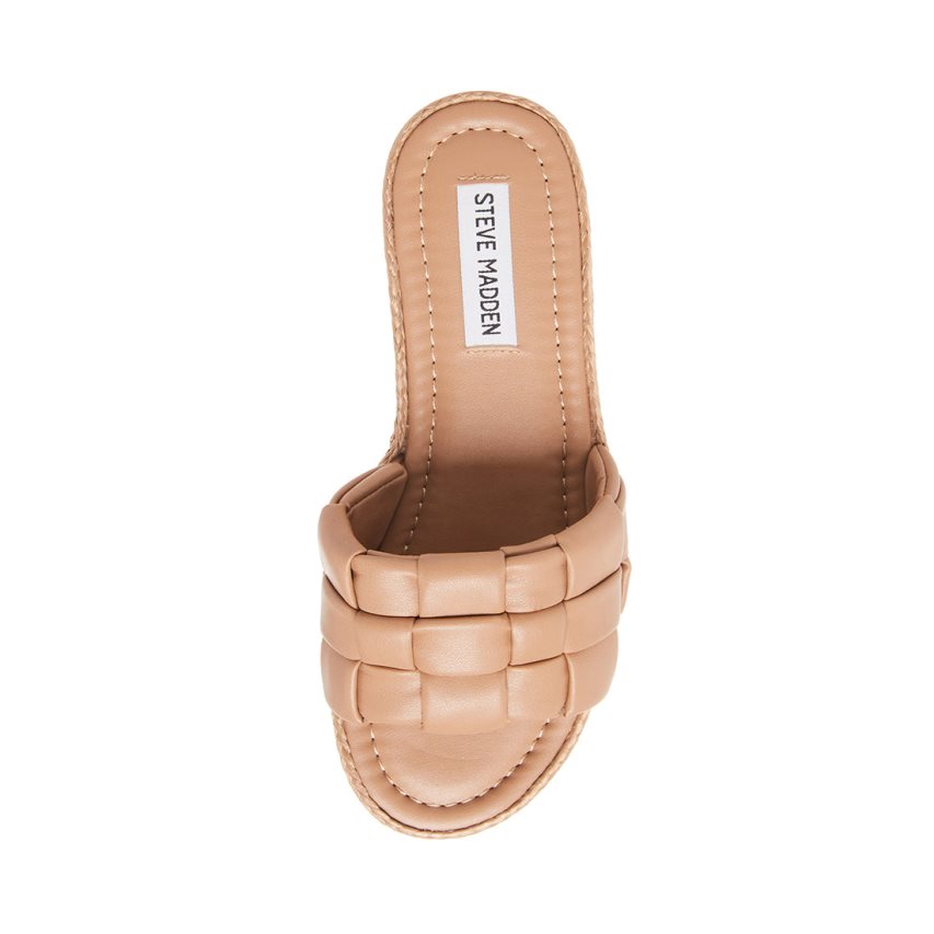 Beige Steve Madden Brina Women's Slides | PH 7025SWX